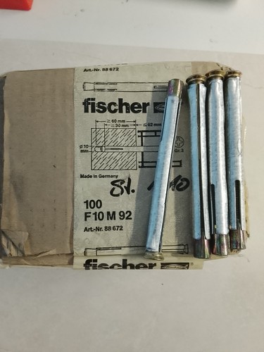 Stück metallrahmendübel - stück,