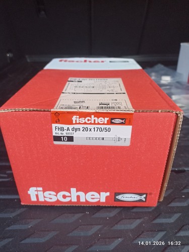 Fischer fhb dyn 170 - fhb-a, 20×170/50