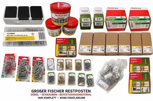 Großer fischer restposten - großer,